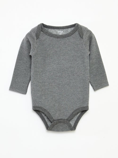 Lot de 2 bodies thermorégulants en maille - Kiabi