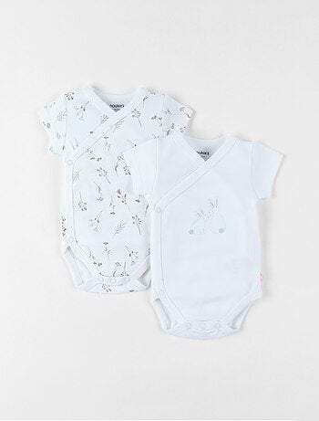 Lot de 2 Bodys, Coton Noukie's