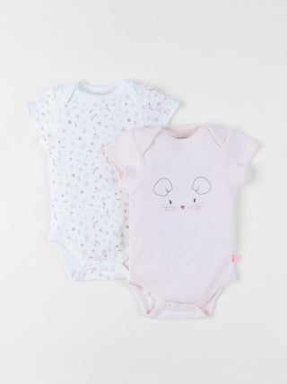 Lot de 2 Bodys, Coton Noukie's