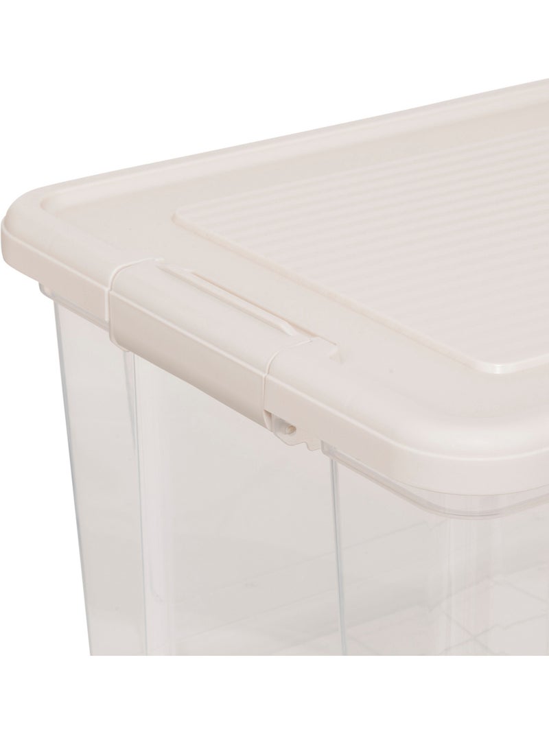 Lot de 2 boîtes de rangement 30L TIDE'N'BOX Transparent - Kiabi