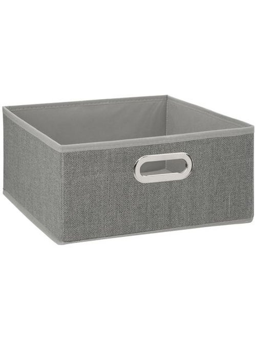 Lot de 2 boites de rangement carrées en tissu MIX'N MODUL - Kiabi