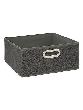 Lot de 2 boites de rangement carrées en tissu MIX'N MODUL