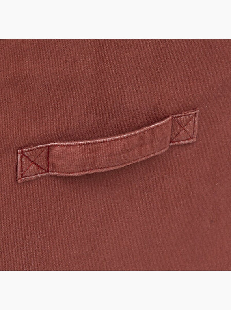 Lot de 2 boites de rangement carrées en tissu MIX'N MODUL Rouge - Kiabi