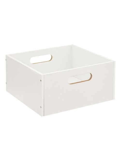 Lot de 2 boîtes de rangement carrées petite hauteur MIX'N MODUL - Kiabi