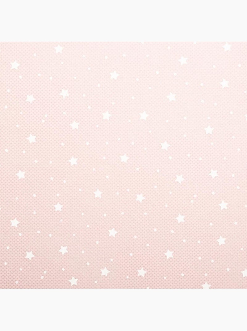 Lot de 2 boîtes de rangement cube ETOILE - L.29 x l.29 x H.29 cm - Rose Rose - Kiabi