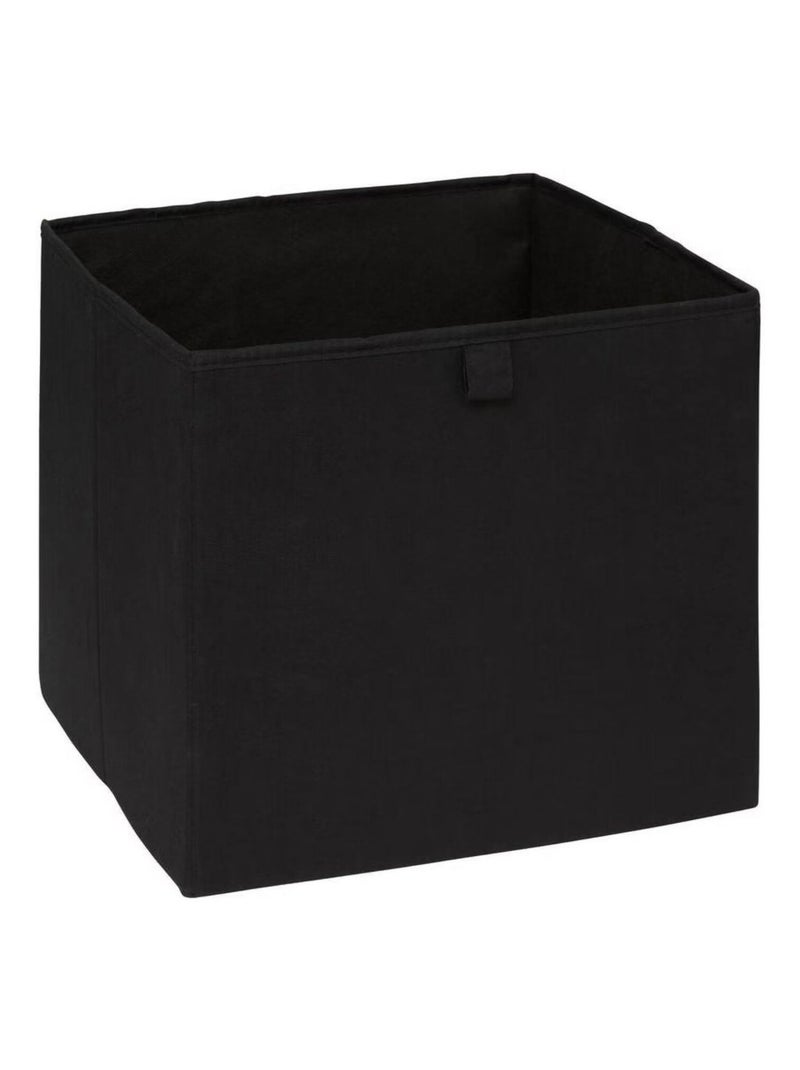 Lot de 2 boîtes de rangement cubes à motifs zèbre MIX'N MODUL Noir - Kiabi