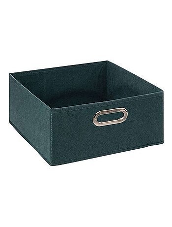 Lot de 2 boites de rangement en tissu