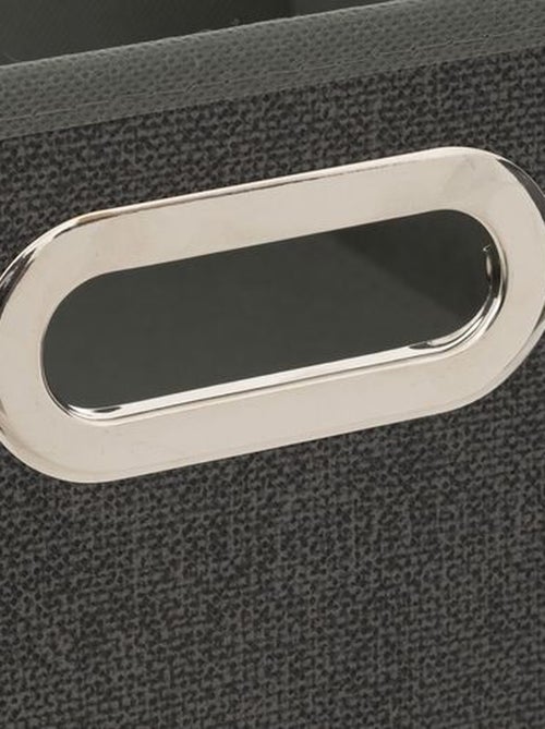 Lot de 2 Boites de rangement en tissu - Kiabi