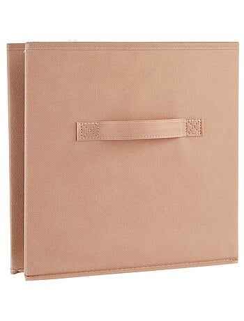 Lot de 2 boîtes de rangement en tissu MIX N' MODUL