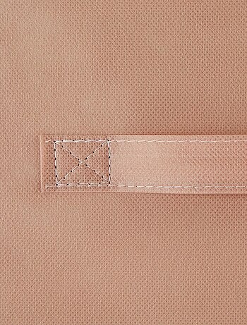 Lot de 2 boîtes de rangement en tissu MIX N' MODUL