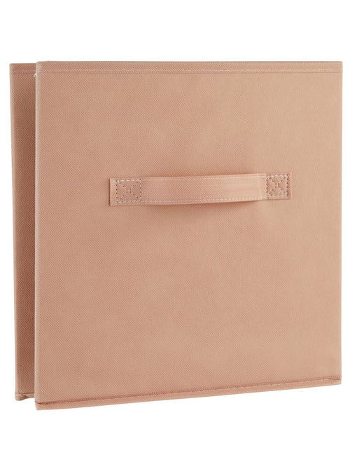 Lot de 2 boîtes de rangement en tissu MIX N' MODUL - Kiabi