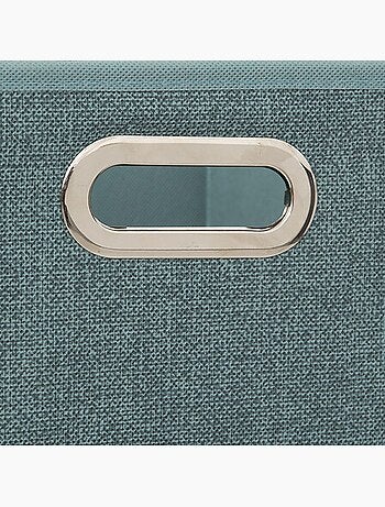 Lot de 2 boites de rangement en tissu MIX'N MODUL