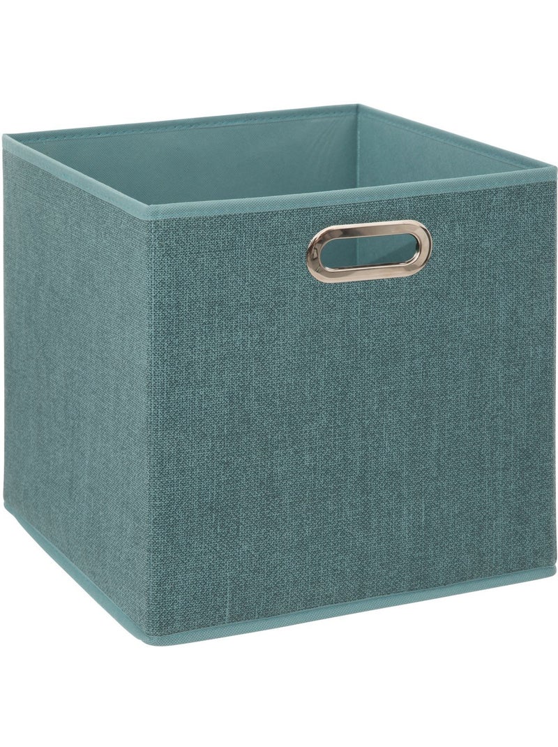 Lot de 2 boîtes de rangement en tissu MIX'N MODUL Bleu clair - Kiabi