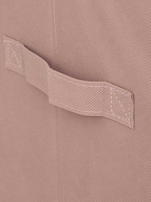 Lot de 2 boites de rangement enfant en velours biche - Kiabi