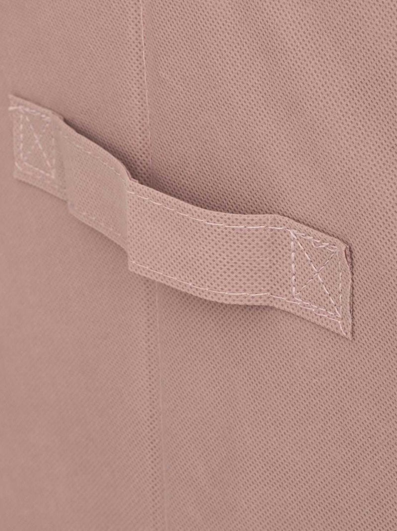 Lot de 2 boites de rangement enfant en velours biche Rose - Kiabi