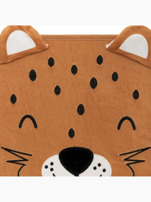 Lot de 2 boîtes de rangement enfant tigre en velours JOEY - Kiabi Lot de 2 boîtes de rangement enfant tigre en velours JOEY - Kiabi
