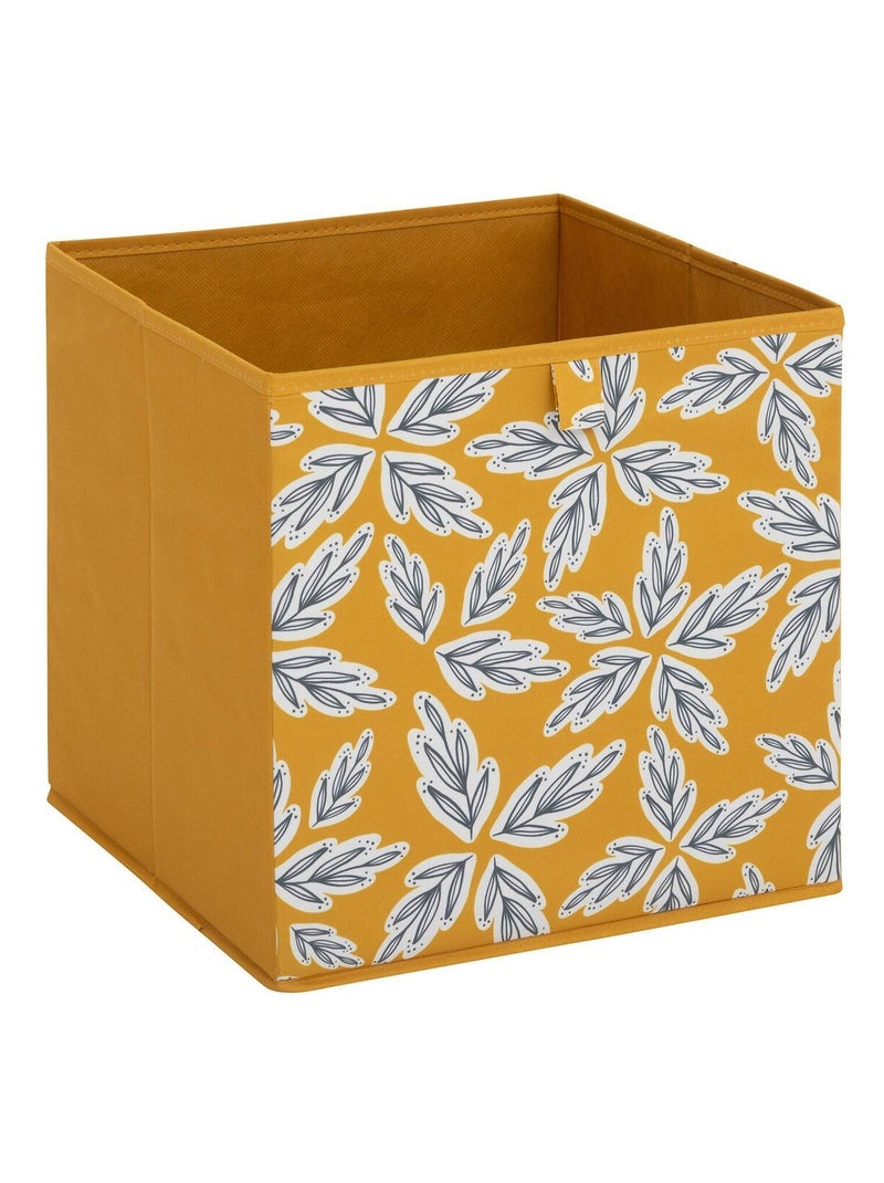 Lot de 2 boites de rangement FOLIA Jaune - Kiabi