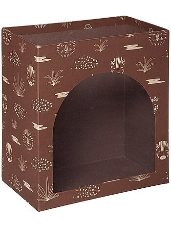 Lot de 2 boites de rangement forme hutte