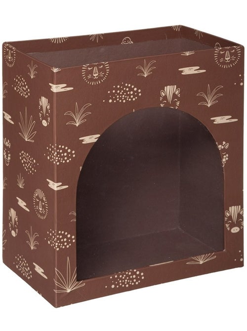 Lot de 2 boites de rangement forme hutte - Kiabi