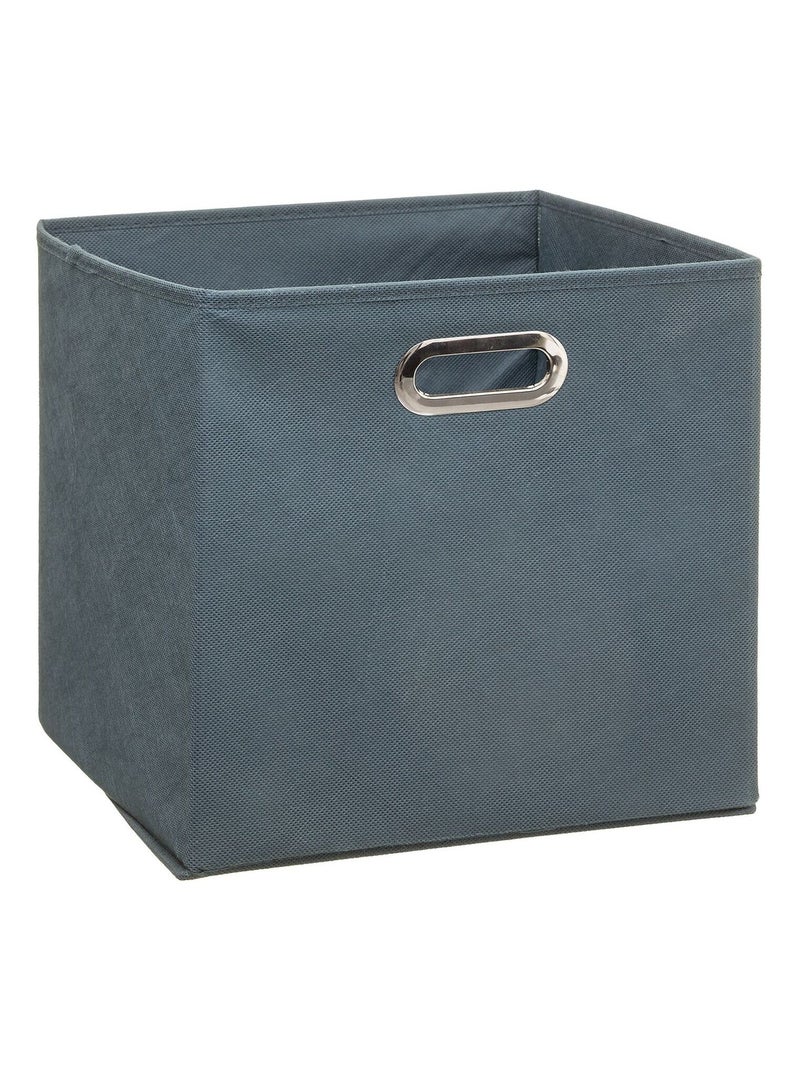 Lot de 2 boites de rangement pliables en tissu MIX'N MODUL Bleu - Kiabi