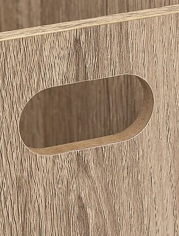 Lot de 2 Boîtes de rangement rectangulaire en MDF