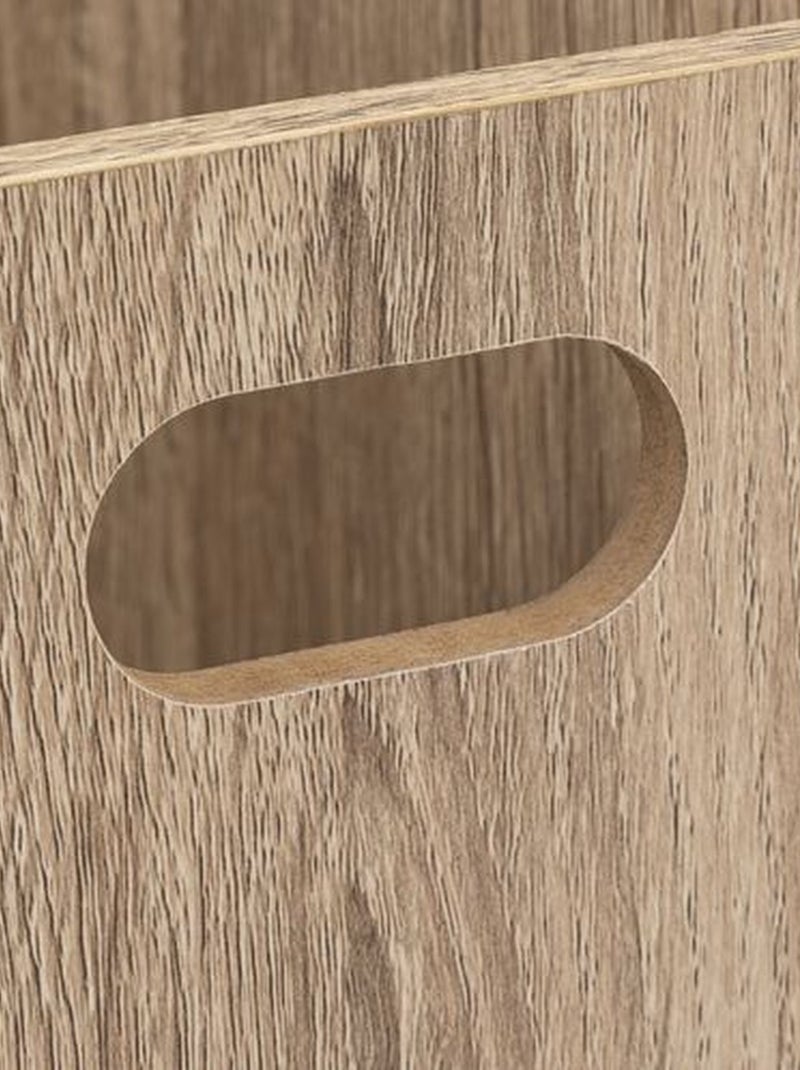 Lot de 2 boîtes de rangement rectangulaires MIX'N MODUL Beige - Kiabi