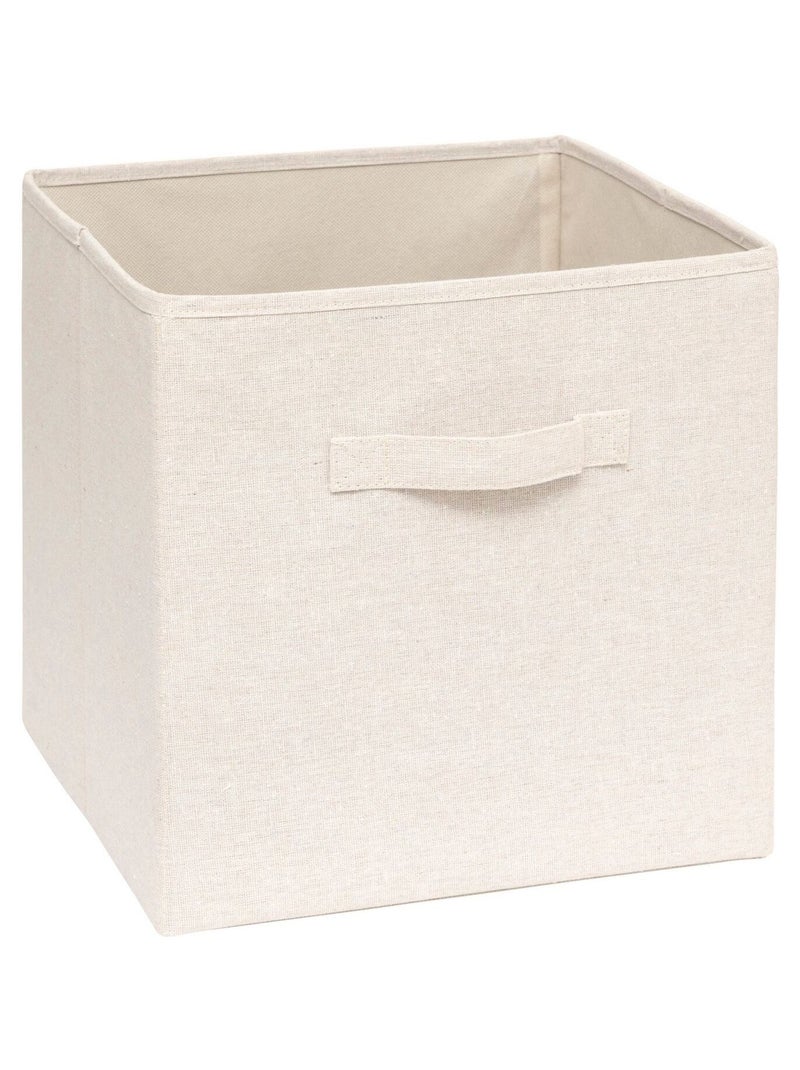 Lot de 2 boîtes de rangement TIDY BOX Beige - Kiabi