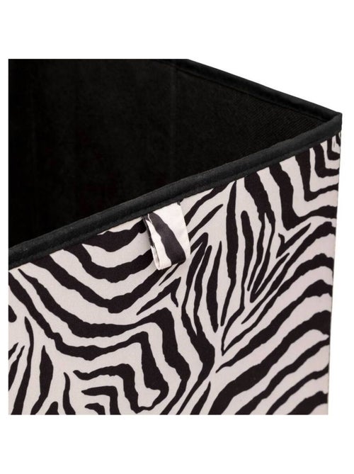 Lot de 2 boîtes de rangement ZEBRA - Kiabi