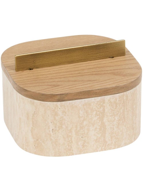 Lot de 2 boîtes déco L14/18cm ANAYA - Kiabi