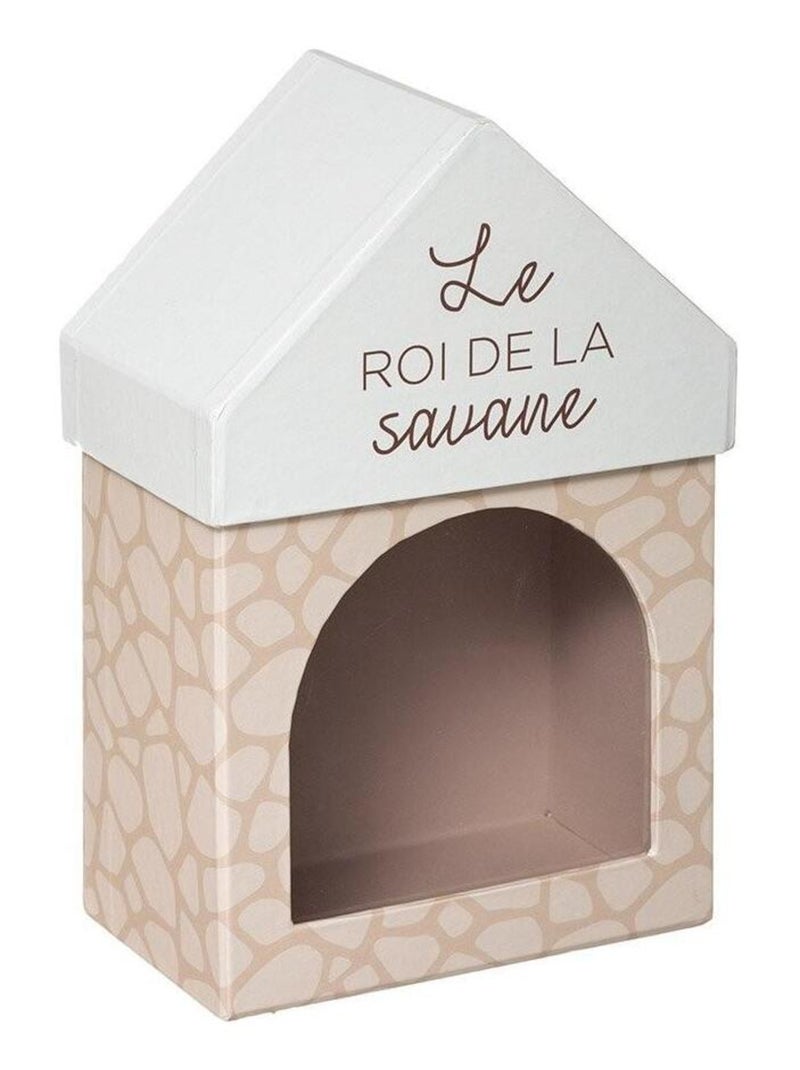 Lot de 2 boites Hutte Marron - Kiabi