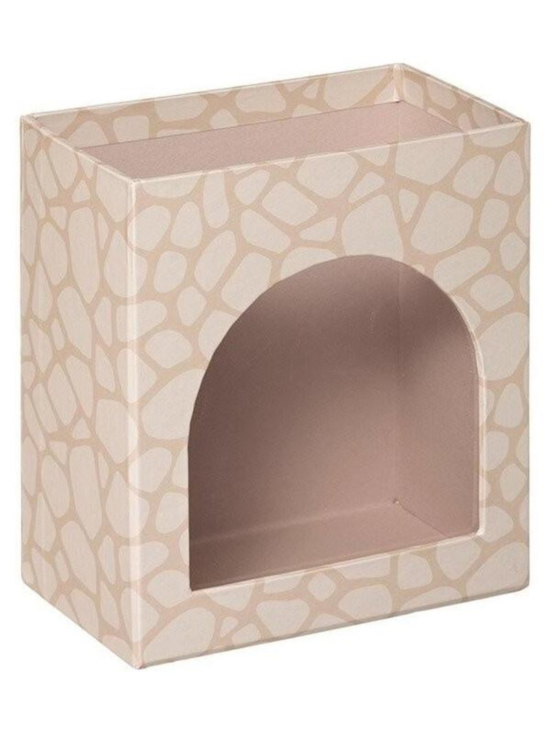 Lot de 2 boites Hutte Marron - Kiabi