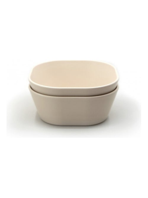 Lot de 2 bols carrés - Kiabi