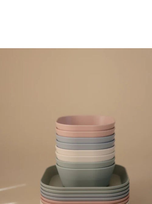 Lot de 2 bols carrés - Kiabi