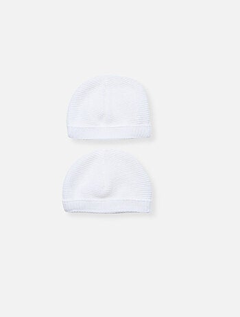 Lot de 2 bonnets