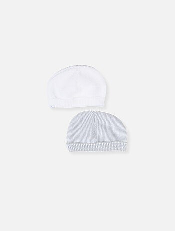 Lot de 2 bonnets