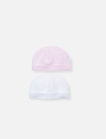 Lot de 2 bonnets