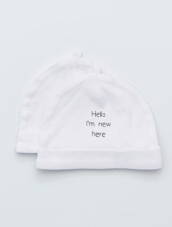 Bonnet Bio pour b/éb/é 2 pi/èces