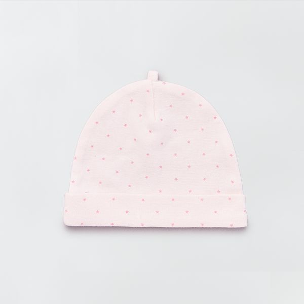 Lot De 2 Bonnets Eco Concus Bebe Fille Kiabi 4 00