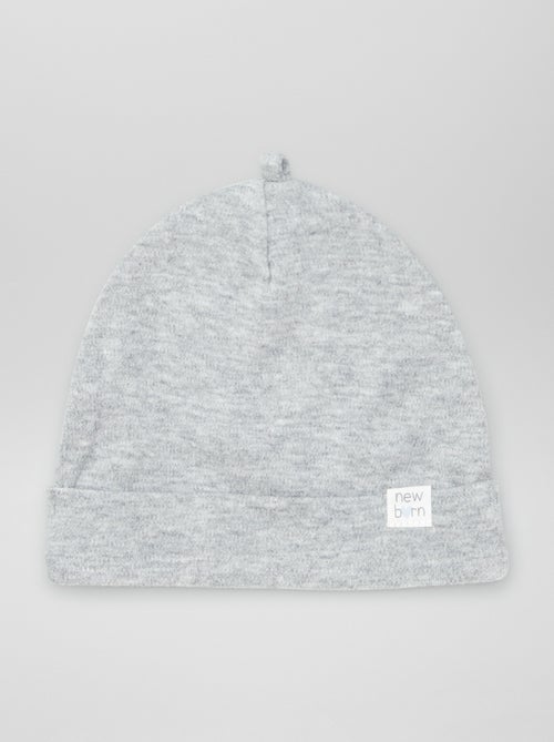 Lot de 2 bonnets nouveau-né - Kiabi