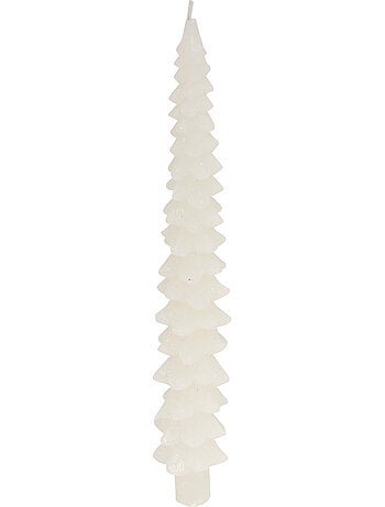 Lot de 2 bougies bâton sapin