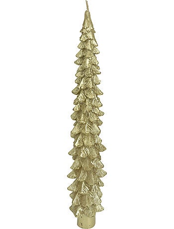 Lot de 2 bougies bâton sapin
