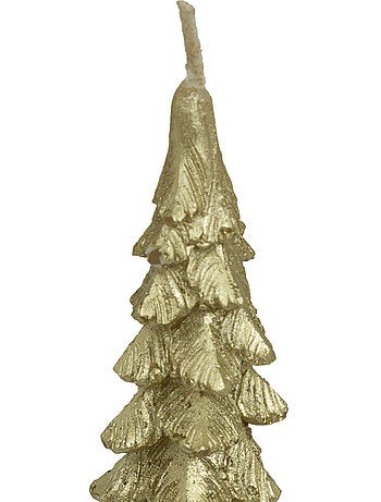 Lot de 2 bougies bâton sapin