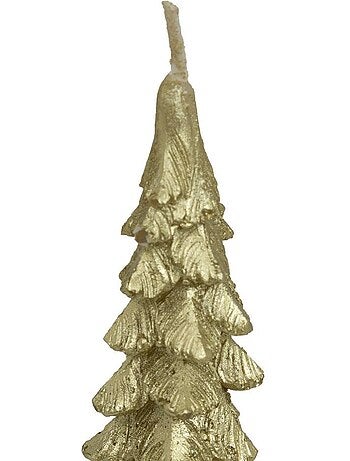 Lot de 2 bougies bâton sapin