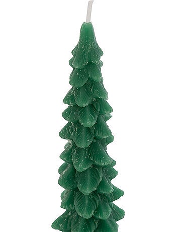 Lot de 2 bougies bâton sapin
