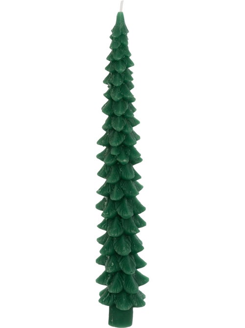 Lot de 2 bougies bâton sapin - Kiabi