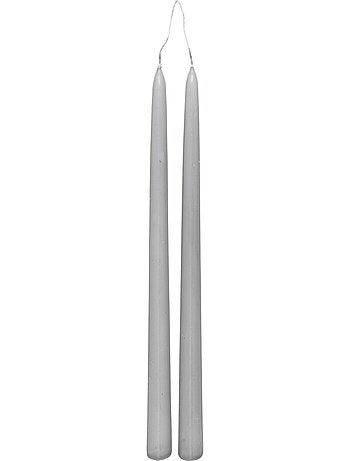 Lot de 2 bougies bâtons HUGO