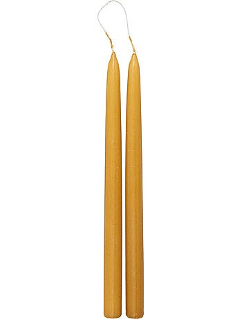 Lot de 2 bougies bâtons HUGO