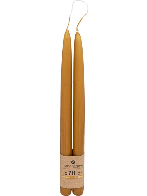 Lot de 2 bougies bâtons HUGO - Kiabi