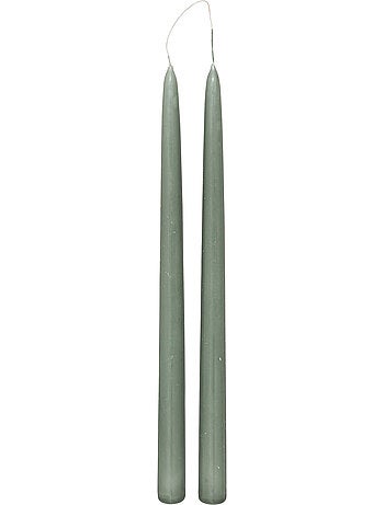 Lot de 2 bougies bâtons HUGO
