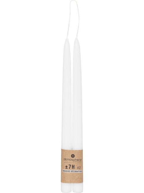 Lot de 2 bougies bâtons MANY - Kiabi
